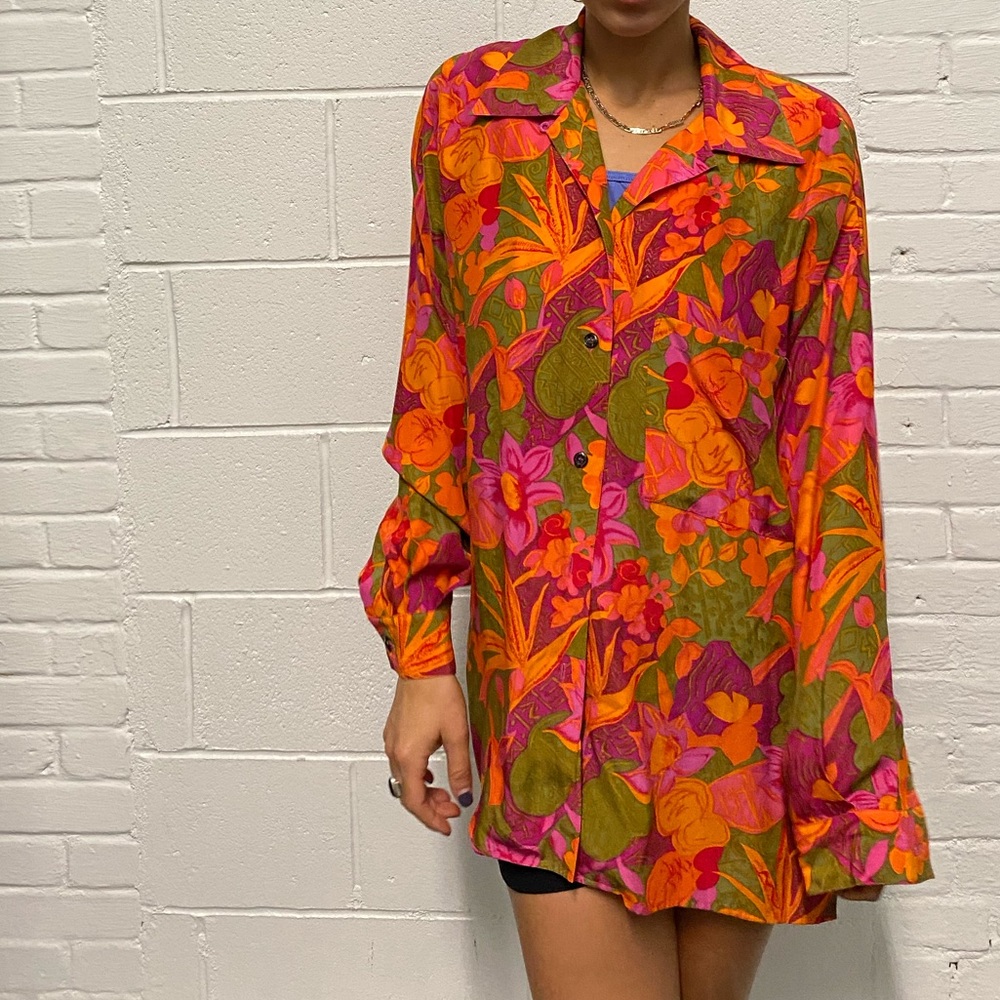 Perry Ellis America Silk Blouse